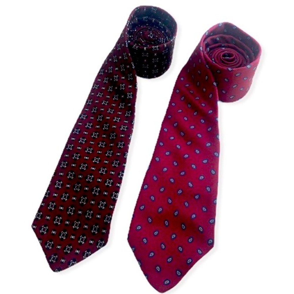 Christian Dior 2 Ties Silk Vintage